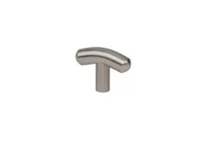 CGS Brushed Nickel Curved T-Bar