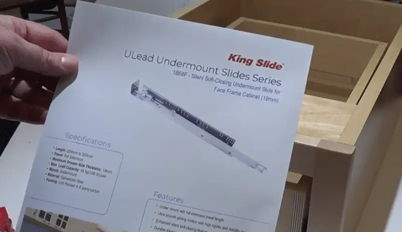 King-Slide-1B68F-Silent-Soft-Closing-Undermount-Slide-for-Face-Frame-Cabinet-2