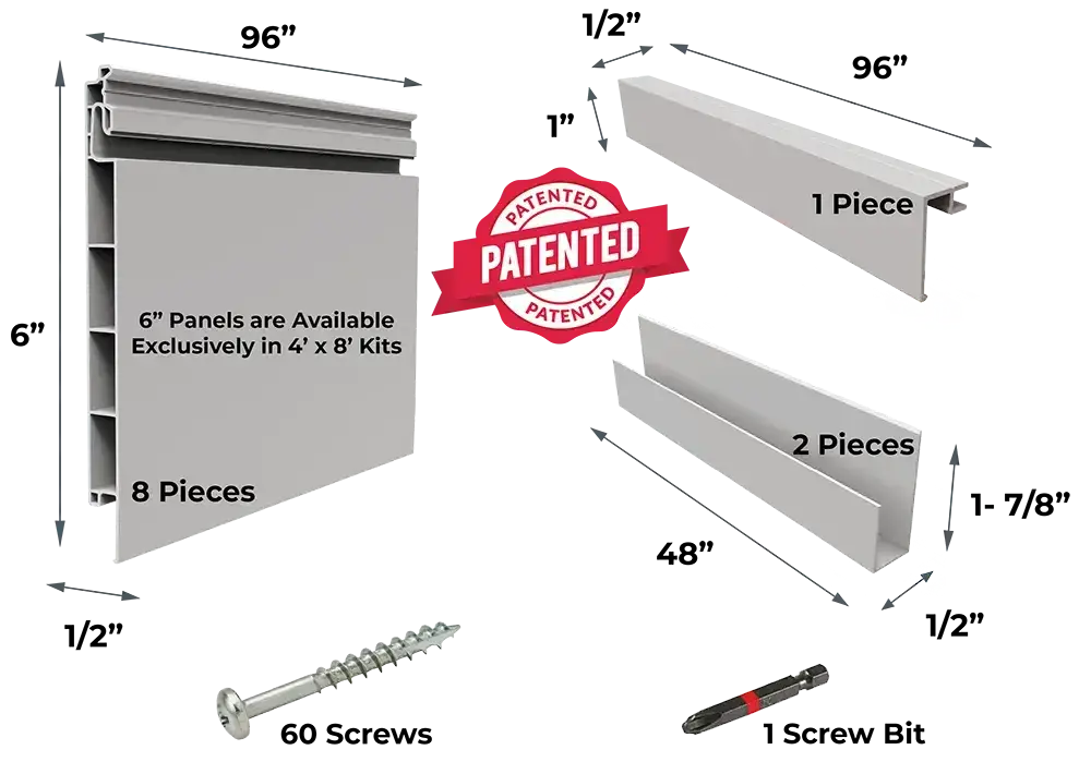 6inch Panel Kit